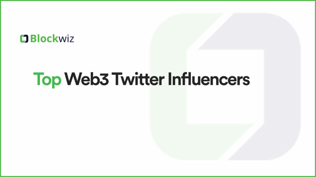 Top Web3 Twitter Influencers You Should Follow